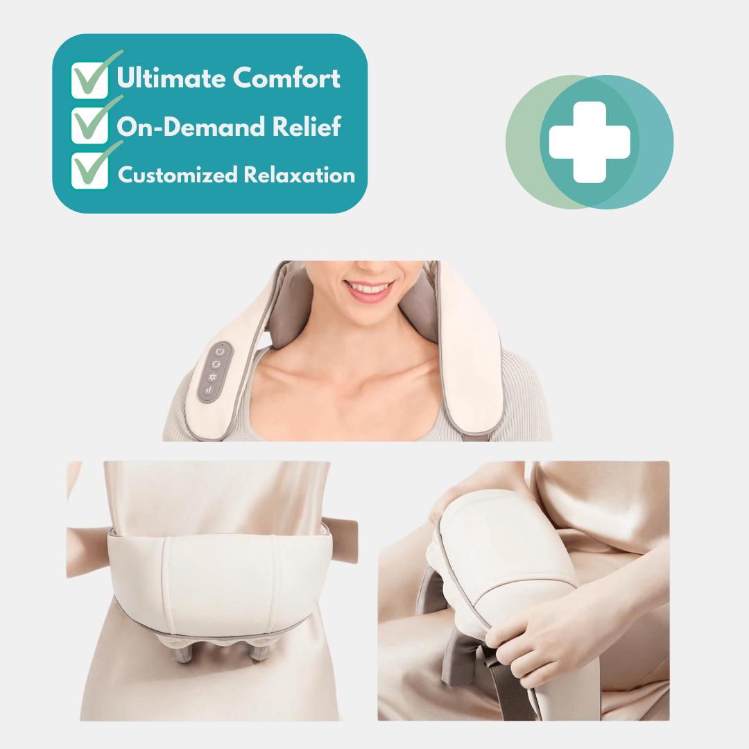 EMS Foot Massager - Electric Massage Mat for Pain Relief and Improved Circulation - Person using EMS Foot Massager for relaxing foot therapy at home.Detailed view of EMS Foot Massager sh